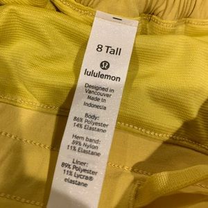 Peloton- Lululemon running shorts - NWOT